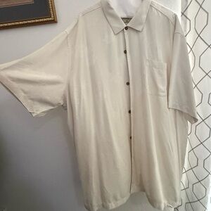 Tommy Bahama Cream Button Down Shirt